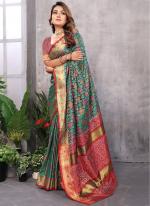 Patola Silk Multi Colour Traditional Wear Weaving Saree